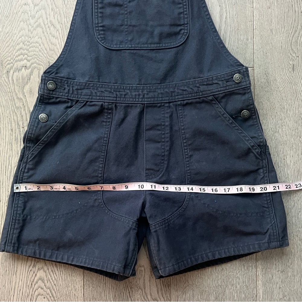 Patagonia Women’s Size XS Stand Up Overalls in Smolder Blue 100% Organic Cotton - Picture 10 of 11